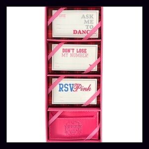 Victoria’s Secret Pink Limited Edition VIP A-Lister Calling Cards & Card Holder